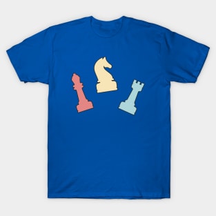 Chess pieces sticker pack T-Shirt